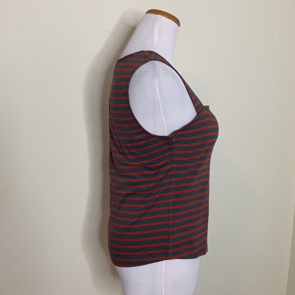 Articles of Society Striped Square Neck Tank Top NWT Size Medium - Picture 5 of 9